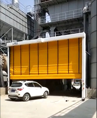 kaufen ISO 9001 Schnellstapler Türen PVC Fenstergewebe Roll-up Garagentüren online manufacture