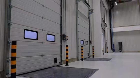 kaufen 0.4mm Galvanisierter Stahl Industrie-Abschnitttüren Farbe online manufacture