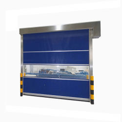 kaufen Industrie-PVC-Hochgeschwindigkeits-Rollluftsperren, automatische schnelle Tür online manufacture