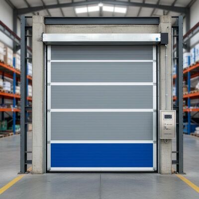 kaufen Industrietor mit Schnelllauftor, Betriebstemperaturbereich minus 20 Grad Celsius bis 60 Grad Celsius, integriertem Netzteil 50 60Hz und Windwiderstand bis zu 120 km/h für Industrieanwendungen online manufacture