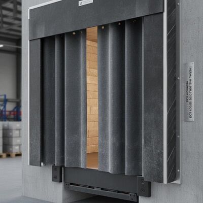 kaufen Vorhangstärke 0,8 mm Ladehafen Schutz mit hoher Abnutzungsbeständigkeit Wärmedämmung zur Verringerung von Energieverlusten online manufacture