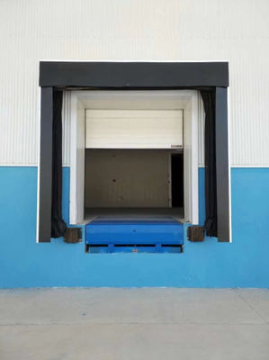 Mechanische Ladung Dock-Schutz PVC Leinwand Faltschutz Dock Türen