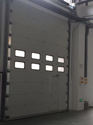 Lagerung Logistik Industriezweigtüren Isolierte Garagentüren