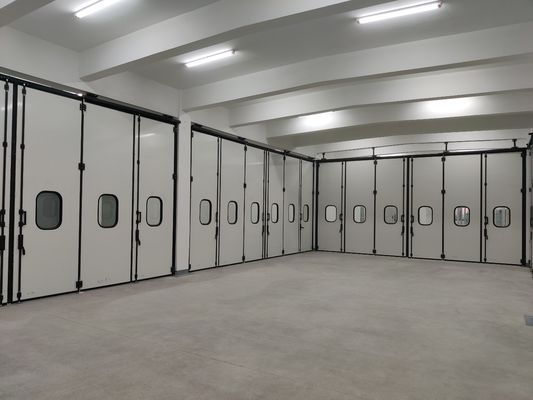 Maßgeschneiderte Grautüren ohne Motor mit Gusseisenhangen