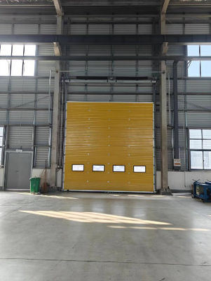 Winddichte Sektions-Industrie-Tür Wärmedämmung für Fabrik und Hangar