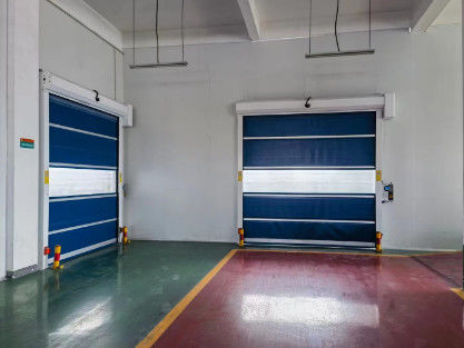 Roll-up-Industrielle Schnelltüren gegen Verformung und Rissbeständigkeit 900N / 800N