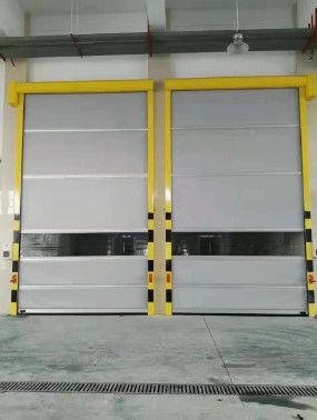 Automatische Türen aus Stahl mit hoher Geschwindigkeit aus PVC für Industrieanlagen
