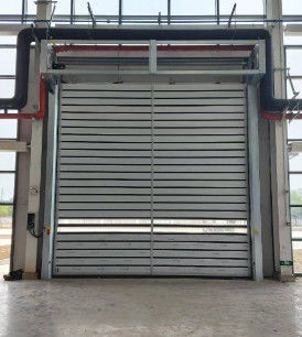 Windwiderstand Industrie-Spirale harte schnelle Tür Hochfrequenz Öffnen und Schließen