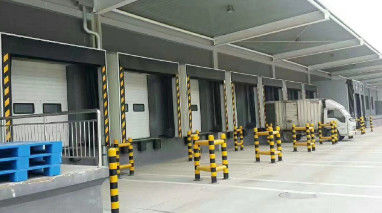 Galvanisierte Stahlbogen mechanische Dockunterkunft zum Be- und Entladen