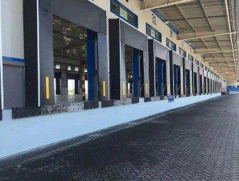Mechanische Ladestelle Dock Shelter Europäischer Standard Kollisionsschutzsystem ISO 9001