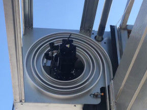 Industrielle Hochgeschwindigkeits-Spirale Tür Turbine / elliptische Saugart