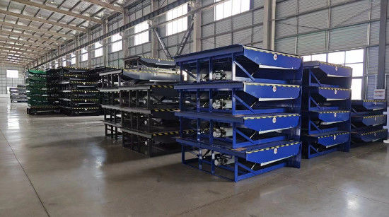Elektrische hydraulische Belastung Dock Leveler Dynamische Last 6800kg / statische Last 13600kg