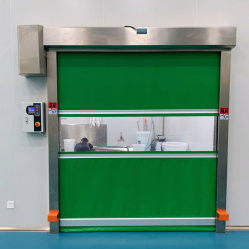 Fabrik Direktverkauf Handelsschnellrollenläden Industrie Roll-up automatische PVC Hochgeschwindigkeitstüren