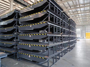 Automatischer hydraulischer Dockleveler mit individueller Größe und Ladekapazität für Lagerladestellen