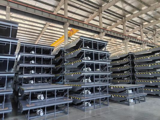 Spezielle hydraulische Einheit Dock Leveller effizient Höheunterschiede für Lkw-Boden und Rampe kompensieren