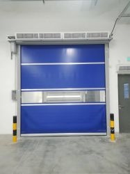Produktiver PVC-Schnelllauftor-Upgrade 2 m/s Öffnungsgeschwindigkeit 1000-1500 Hochfrequenzöffnungen