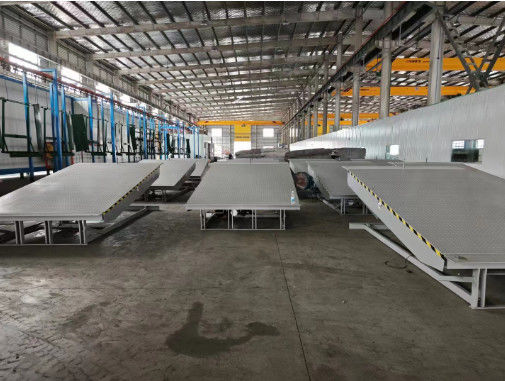Blue Giant Hydraulic Dock Leveler Automatische Sprühlinie angepasste Farbe ISO 9001